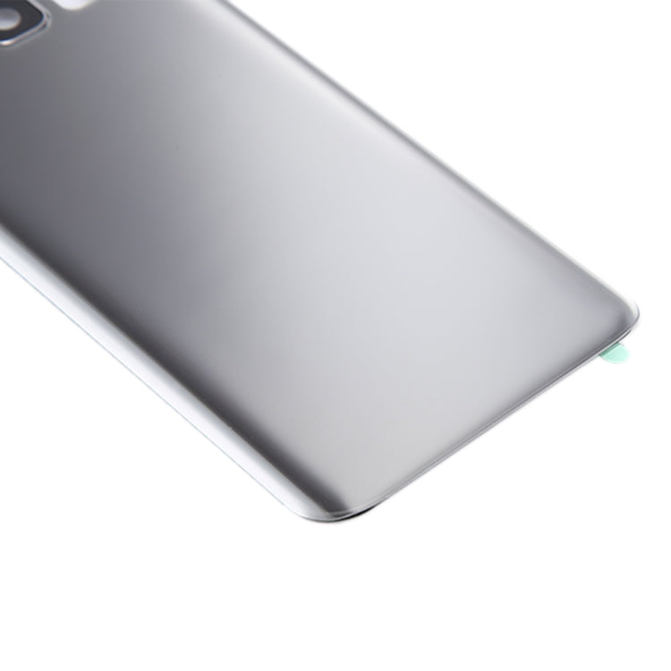 For Galaxy S8 / G950 Battery Back Cover with Camera Lens Cover & Adhesive (Silver)