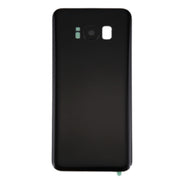 For Galaxy S8+ / G955 Battery Back Cover with Camera Lens Cover & Adhesive (Black)