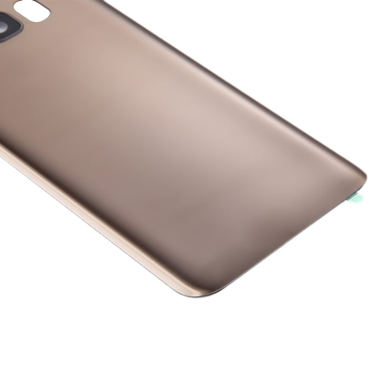 For Galaxy S8+ / G955 Battery Back Cover with Camera Lens Cover & Adhesive (Gold)