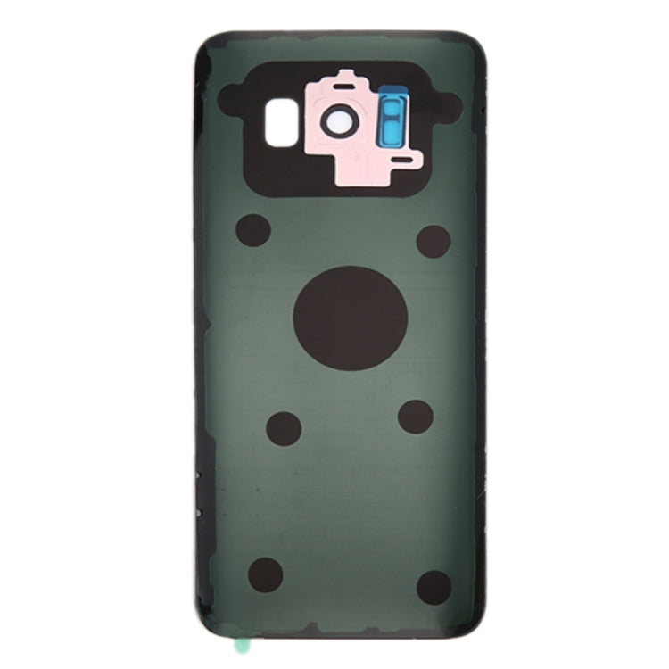 For Galaxy S8+ / G955 Battery Back Cover with Camera Lens Cover & Adhesive (Rose Gold)