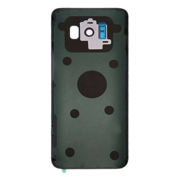 For Galaxy S8+ / G955 Battery Back Cover with Camera Lens Cover & Adhesive (Silver)