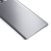 For Galaxy S8+ / G955 Battery Back Cover with Camera Lens Cover & Adhesive (Silver)