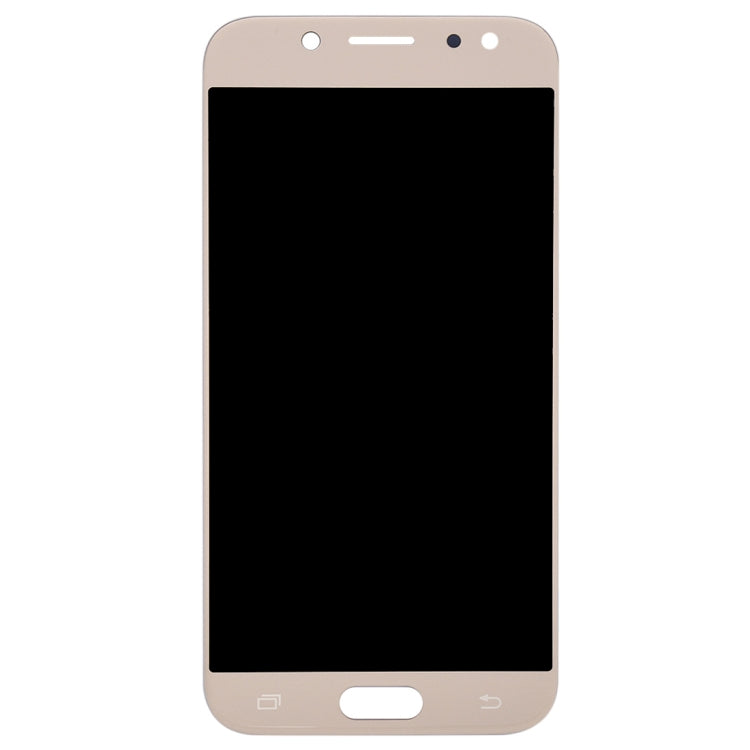 Original Super AMOLED LCD Screen for Galaxy J5 (2017)/J5 Pro 2017, J530F/DS, J530Y/DS with Digitizer Full Assembly (Gold)
