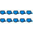For Galaxy S8 / G950 & S8+ / G955 10pcs Fingerprint Scanner Adhesive - free shipping - PMc TechLife - Order now!