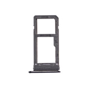 For Galaxy S8 SIM Card Tray + Micro SD Tray (Black)