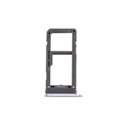 For Galaxy S8 SIM Card Tray + Micro SD Tray (Orchid Gray)