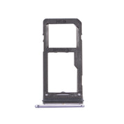 For Galaxy S8 SIM Card Tray + Micro SD Tray (Orchid Gray)