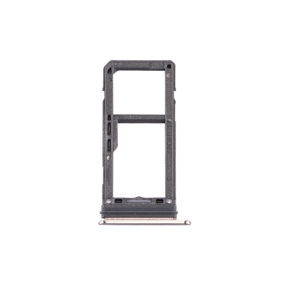 For Galaxy S8 SIM Card Tray + Micro SD Tray (Gold)