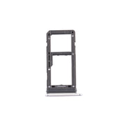 For Galaxy S8 SIM Card Tray + Micro SD Tray (Silver)
