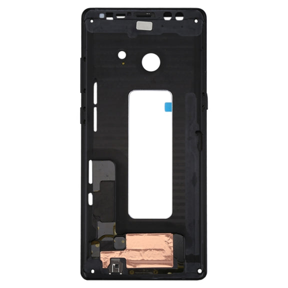 For Galaxy Note 8 / N950 Front Housing LCD Frame Bezel Plate (Black)
