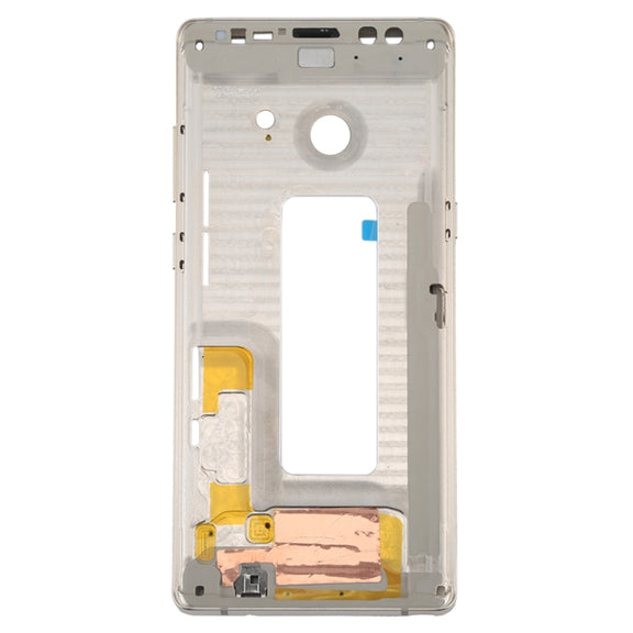 For Galaxy Note 8 / N950  Front Housing LCD Frame Bezel Plate(Gold)