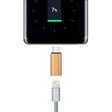 8 Pin Female to USB-C / Type-C Male Metal Shell Adapter(Gold) - Converter & Adapter by PMC TechLife | Online Shopping South Africa | PMC TechLife | Buy Now Pay Later Mobicred