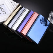 For Galaxy Note 8 Electroplating Mirror Horizontal Flip Leather Case with Sleep / Wake-up & Holder Function(Gold)