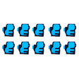 For Galaxy S8+ / G955 10pcs Camera Lens Cover Adhesive - free shipping - PMc TechLife - Order now!