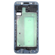 For Galaxy J730  Front Housing LCD Frame Bezel Plate(Blue)
