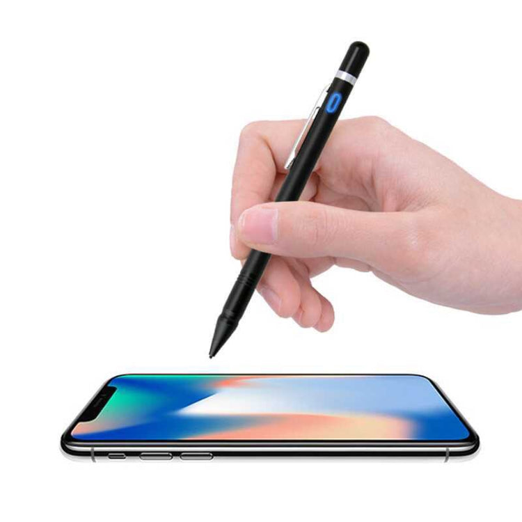 1.5-2.3mm Rechargeable Capacitive Touch Screen Active Stylus Pen(Red)