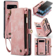 For Samsung Galaxy S10 CaseMe-008 Detachable Multifunctional Flip Leather Phone Case (Pink) - free shipping - PMC Jewellery - Order now!