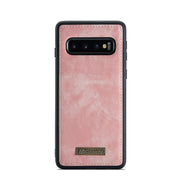 For Samsung Galaxy S10 CaseMe-008 Detachable Multifunctional Flip Leather Phone Case (Pink)