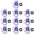 For Galaxy S9 / G9600 10pcs Camera Lens Cover (Purple) - free shipping - PMc TechLife - Order now!