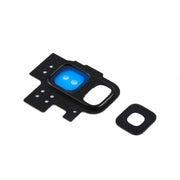 For Galaxy S9 / G9600 10pcs Camera Lens Cover (Black)
