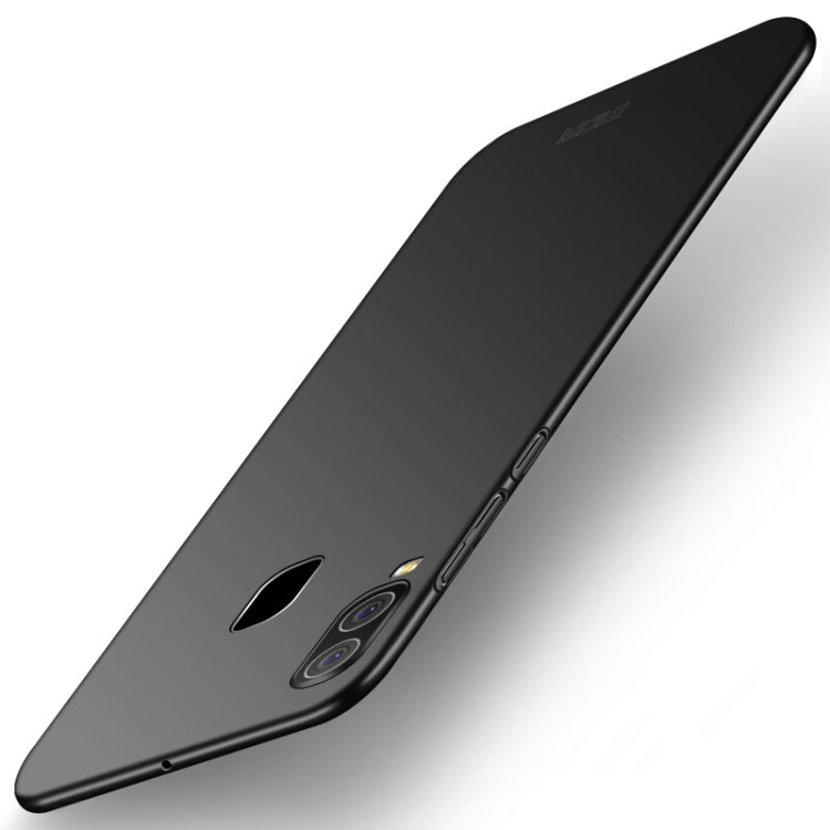 MOFI Frosted PC Ultra-thin Full Coverage Case for Galaxy A30 (Black)