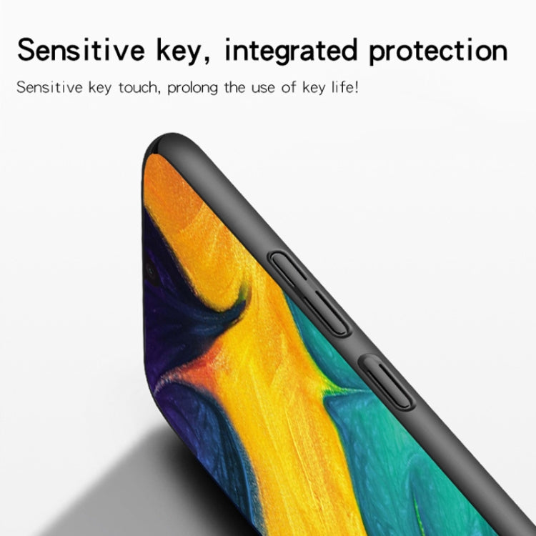 MOFI Frosted PC Ultra-thin Full Coverage Case for Galaxy A30 (Rose Gold)