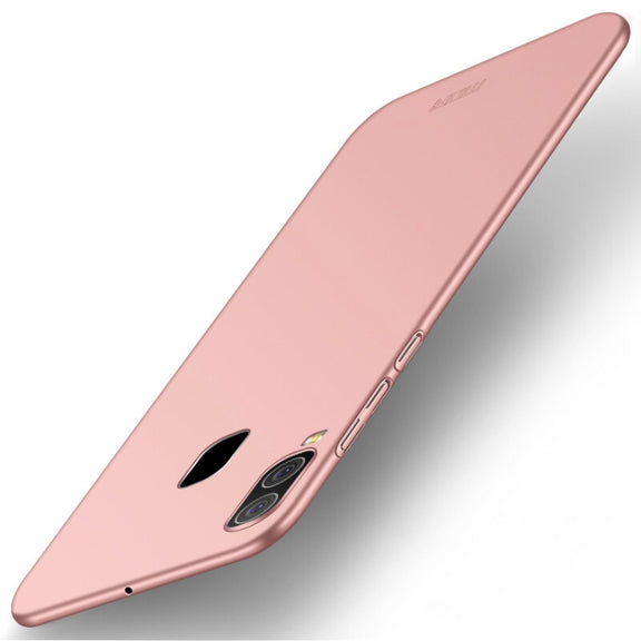 MOFI Frosted PC Ultra-thin Full Coverage Case for Galaxy A30 (Rose Gold)