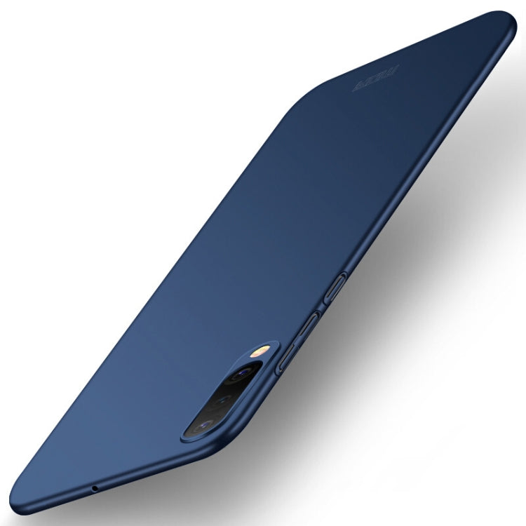 MOFI Frosted PC Ultra-thin Full Coverage Case for Galaxy A50 (Blue)