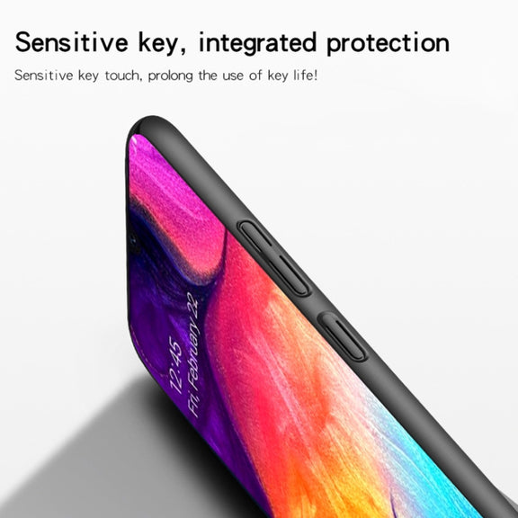 MOFI Frosted PC Ultra-thin Full Coverage Case for Galaxy A50 (Rose Gold)