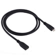1m USB-C / Type-C 3.1 Male to USB-C / Type-C Female Connector Adapter Cable(Black) - USB-C & Type-C Cable by PMC TechLife | Online Shopping South Africa | PMC TechLife | Buy Now Pay Later Mobicred