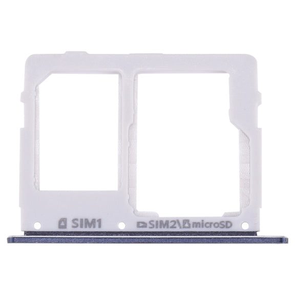 For Galaxy C7 Pro / C7010 & C5 Pro / C5010 SIM Card Tray + SIM / Micro SD Card Tray (Black)