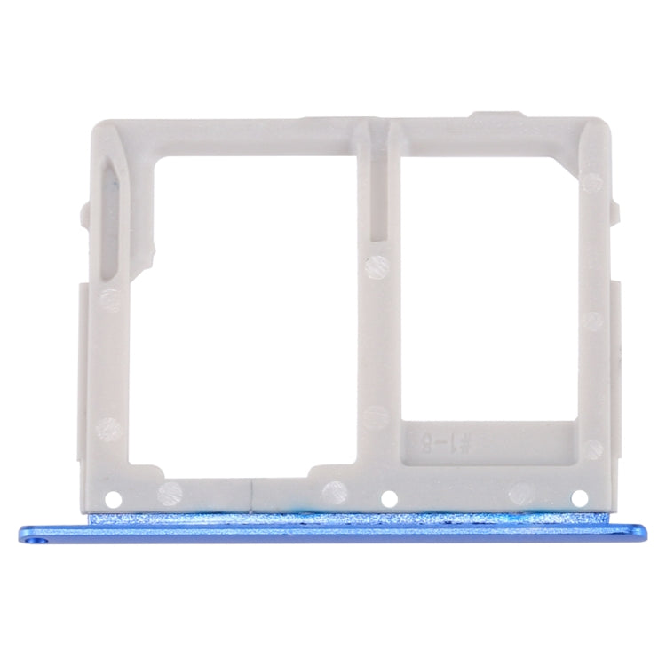 For Galaxy C7 Pro / C7010 & C5 Pro / C5010 SIM Card Tray + SIM / Micro SD Card Tray (Blue)