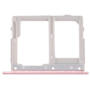 For Galaxy C7 Pro / C7010 & C5 Pro / C5010 SIM Card Tray + SIM / Micro SD Card Tray (Rose Gold)