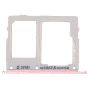 For Galaxy C7 Pro / C7010 & C5 Pro / C5010 SIM Card Tray + SIM / Micro SD Card Tray (Rose Gold)