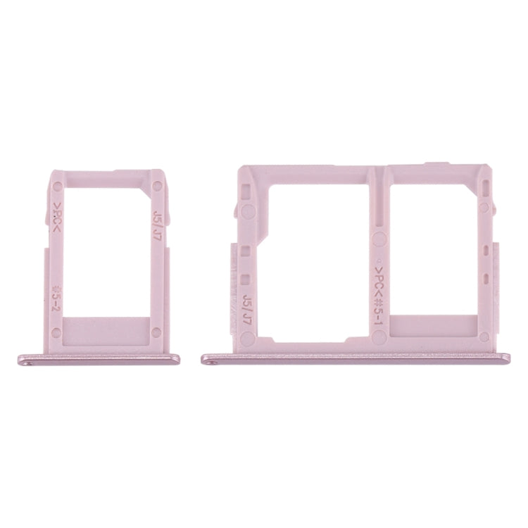 SIM Card Tray + Micro SD Card Tray for Galaxy J3 (2017) Single SIM / J330 & J5 (2017) Single SIM / J530 & J7 (2017) Single SIM / J730 (Rose Gold)