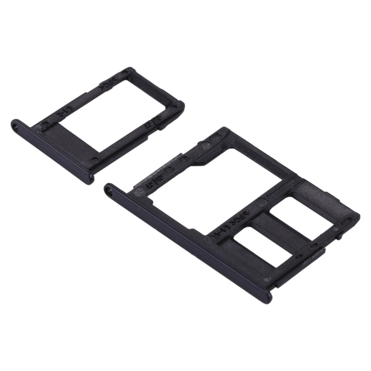 SIM Card Tray + Micro SD Card Tray for Galaxy J3 (2017) Single SIM / J330 & J5 (2017) Single SIM / J530 & J7 (2017) Single SIM / J730 (Black)