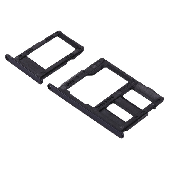 SIM Card Tray + Micro SD Card Tray for Galaxy J3 (2017) Single SIM / J330 & J5 (2017) Single SIM / J530 & J7 (2017) Single SIM / J730 (Black)