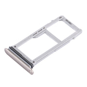 For Galaxy A3 (2017) / A320 SIM Card Tray + Micro SD Card Tray (Gold)
