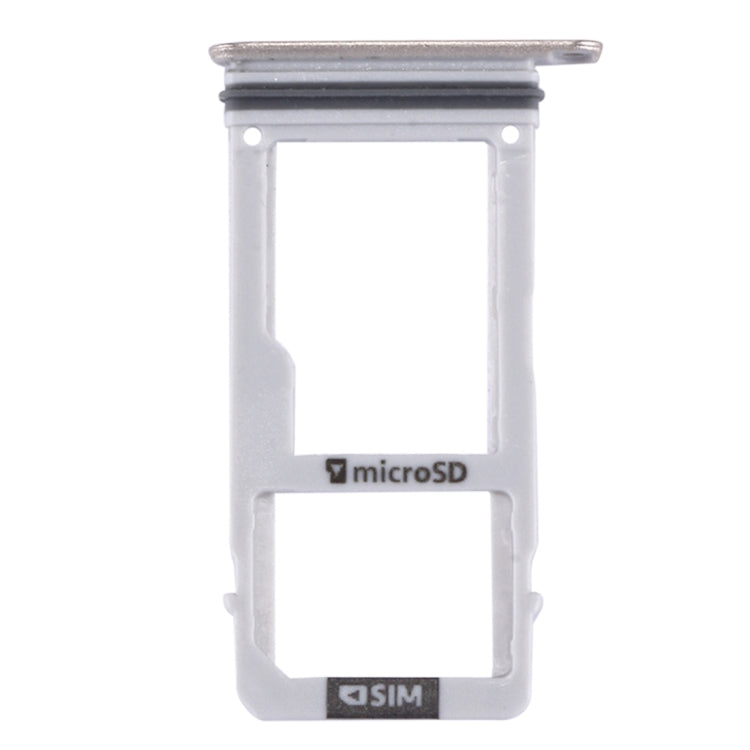 For Galaxy A3 (2017) / A320 SIM Card Tray + Micro SD Card Tray (Gold)
