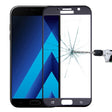 For Galaxy A7 (2017) / A720 0.26mm 9H Surface Hardness Explosion-proof Silk-screen Tempered Glass Curved Full Screen Film (Black) - Galaxy Tempered Glass by PMC TechLife | Online Shopping South Africa | PMC TechLife