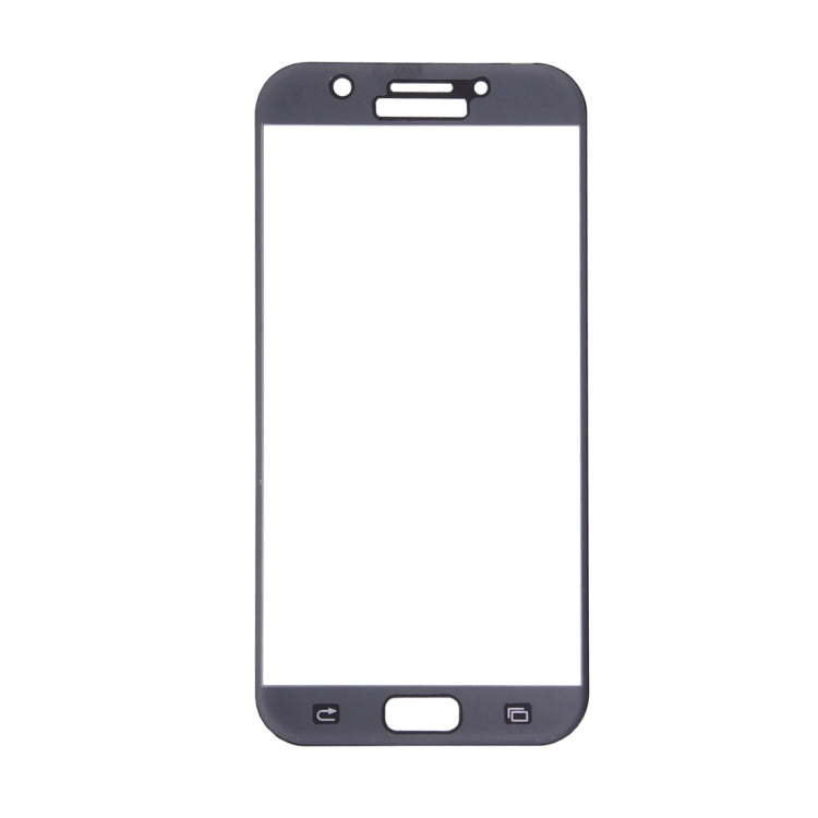 For Galaxy A7 (2017) / A720 0.26mm 9H Surface Hardness Explosion-proof Silk-screen Tempered Glass Curved Full Screen Film (Black)