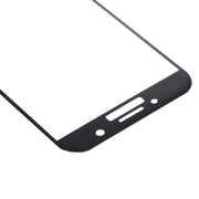 For Galaxy A7 (2017) / A720 0.26mm 9H Surface Hardness Explosion-proof Silk-screen Tempered Glass Curved Full Screen Film (Black)