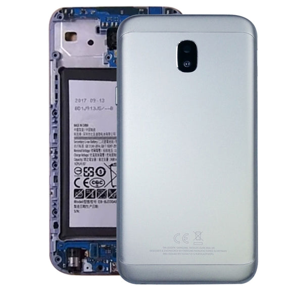 For Galaxy J3 (2017), J3 Pro (2017), J330F / DS, J330G / DS Back Cover (Blue)