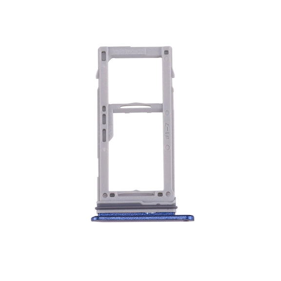 For Galaxy S9+ / S9 SIM & SIM / Micro SD Card Tray(Blue)