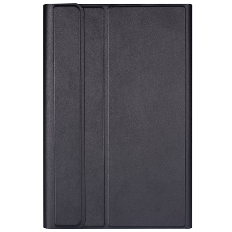 DY510D Colorful Lighting Detachable Plastic Bluetooth Keyboard Tablet Case for Samsung Galaxy Tab A 10.1 (2019) T510 / T511, with Holder (Black)