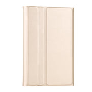 Ultra-thin Detachable Magnetic Bluetooth Keyboard Leather Tablet Case for Galaxy Tab A 8.0 2019 P200 / P205, with Holder(Gold)