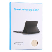 Ultra-thin Detachable Magnetic Bluetooth Keyboard Leather Tablet Case for Galaxy Tab A 8.0 2019 P200 / P205, with Holder(Gold)