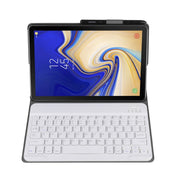 A720 Bluetooth 3.0 Ultra-thin Detachable Bluetooth Keyboard Leather Tablet Case + Leather Tablet Case for Samsung Galaxy Tab S5e T720, with Pen Slot & Holder(Gold)