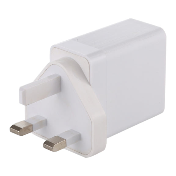 24W PD + QC3.0 Fast Charger Power Adapter Plug Adapter UK Plug