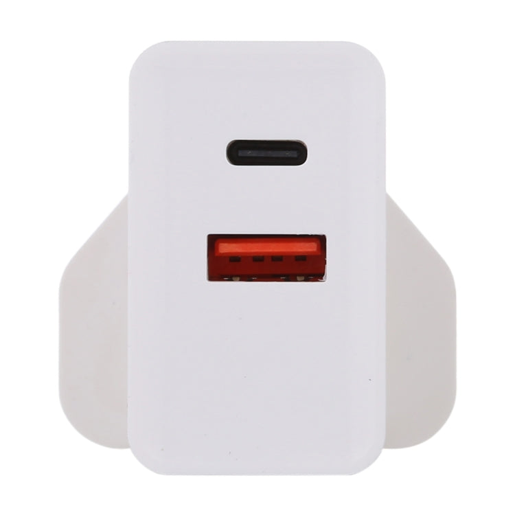 24W PD + QC3.0 Fast Charger Power Adapter Plug Adapter UK Plug